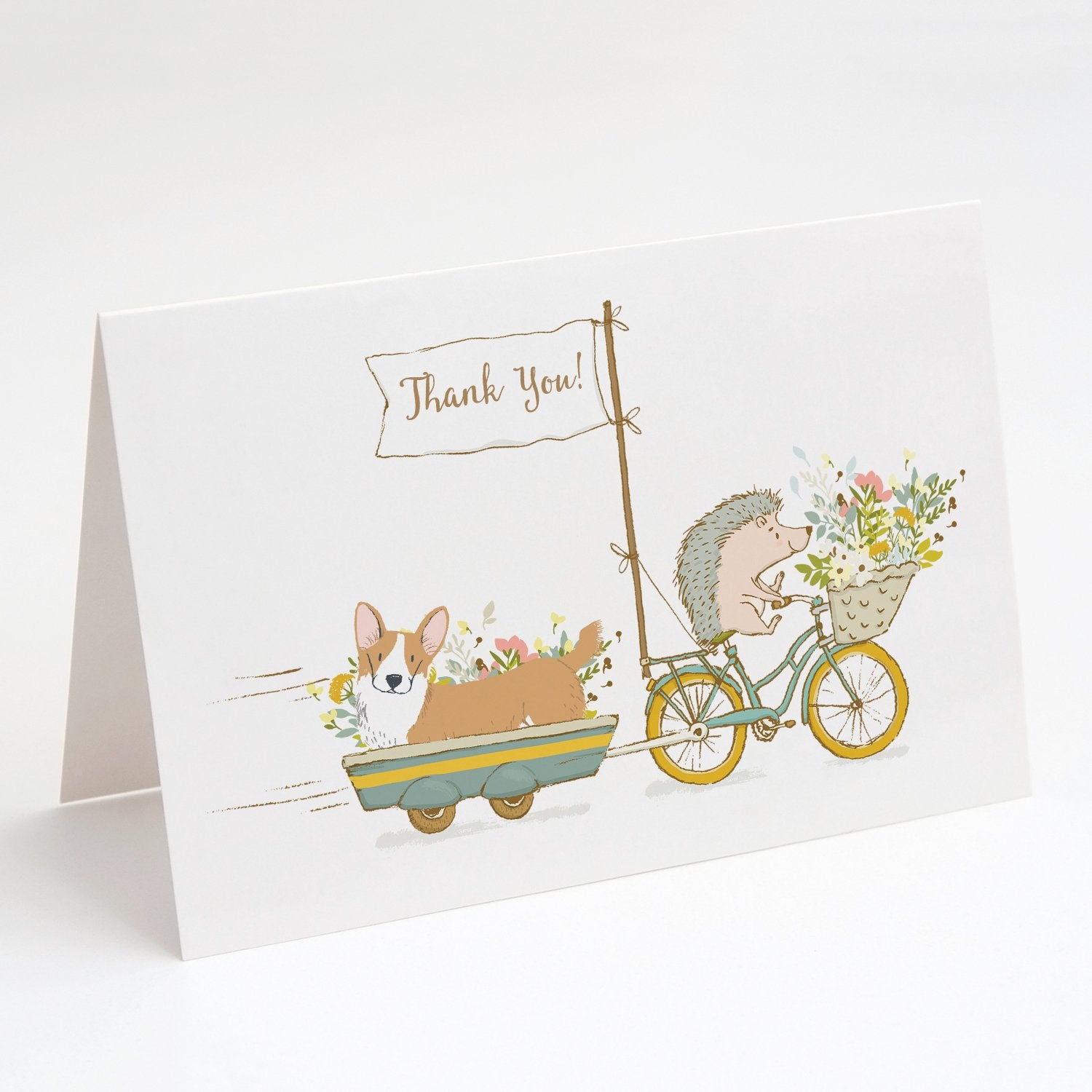 Buy this Corgi Cardigan Greeting Cards and Envelopes Pack of 8