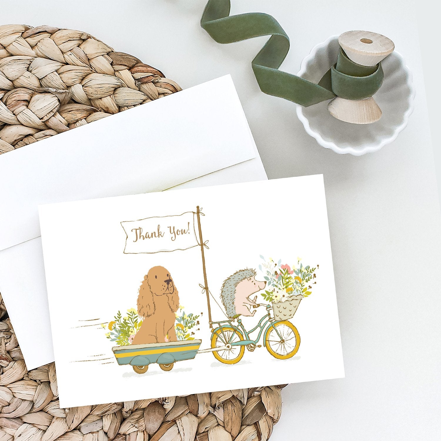 Buy this Cocker Spaniel Greeting Cards and Envelopes Pack of 8