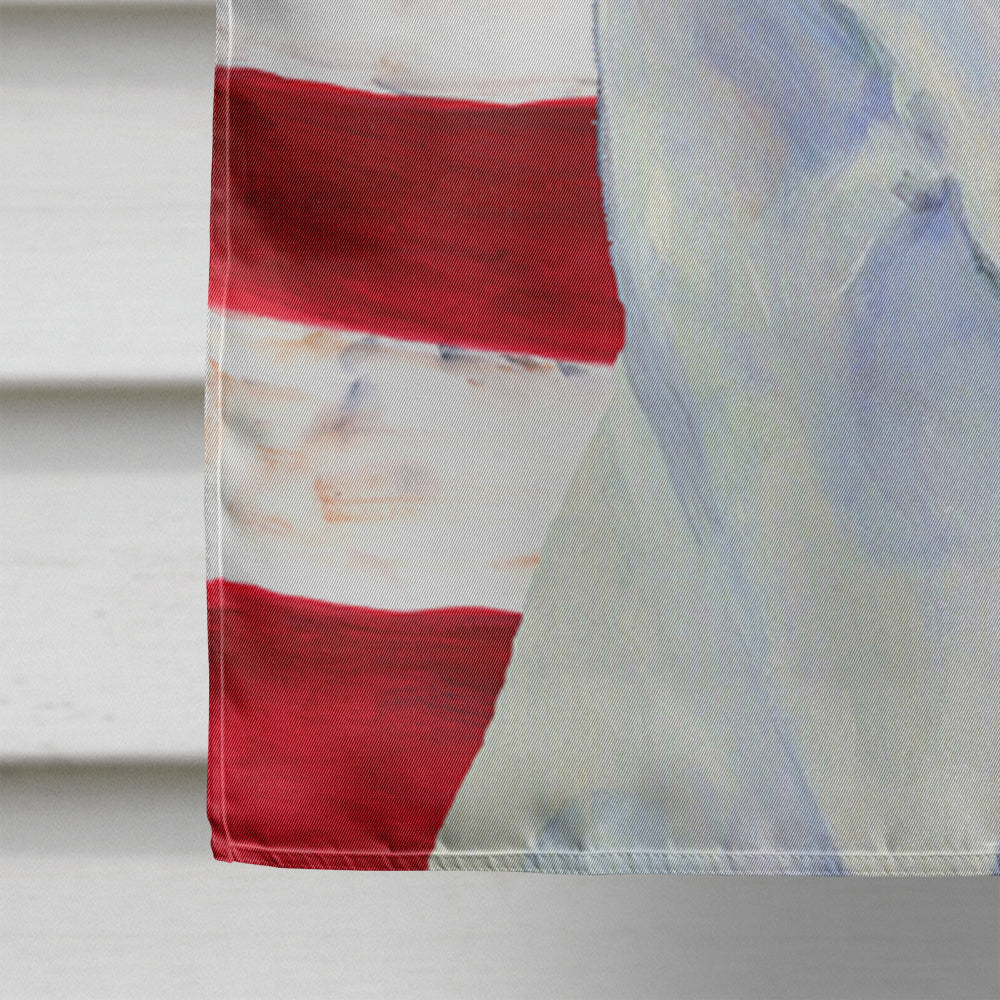 USA American Flag with Great Dane Flag Canvas House Size  the-store.com.