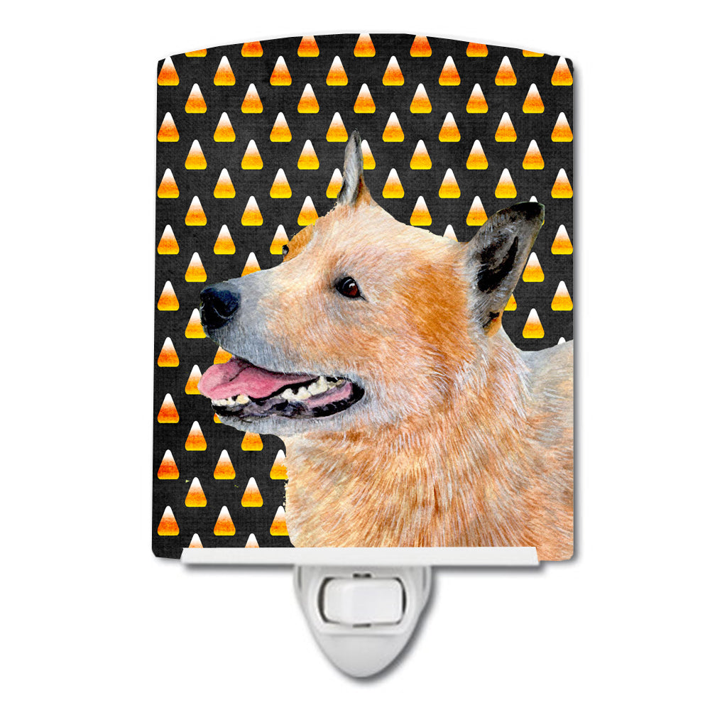 Australian Cattle Dog Candy Corn Halloween Portrait Ceramic Night Light LH9058CNL - the-store.com