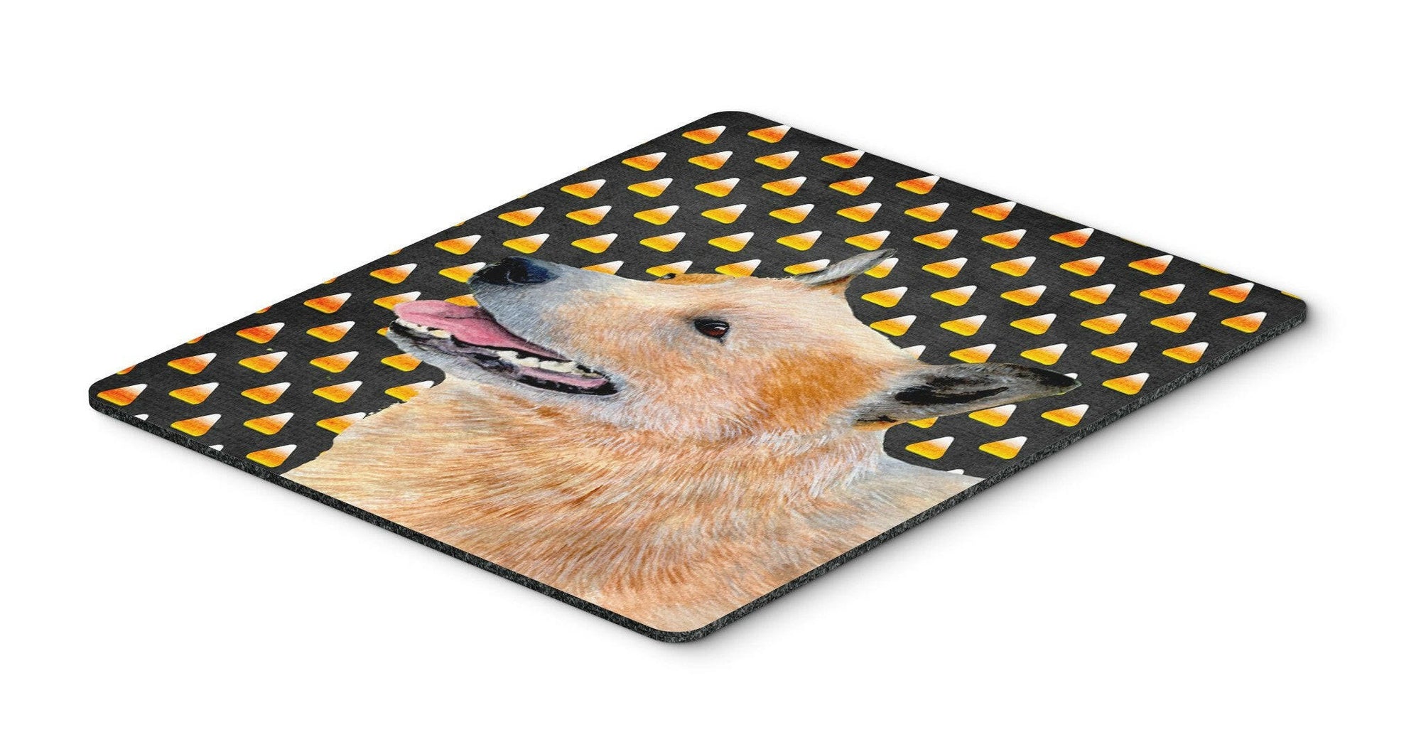 Australian Cattle Dog Candy Corn Halloween Mouse Pad, Hot Pad or Trivet by Caroline's Treasures