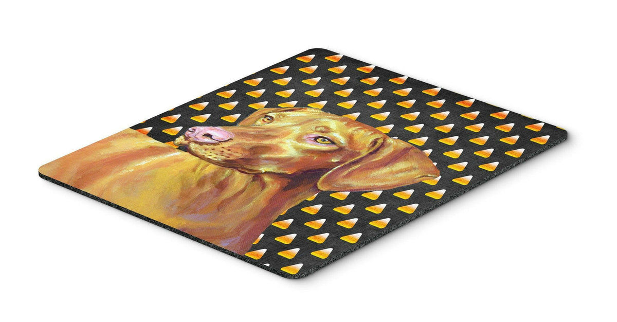 Vizsla Candy Corn Halloween Portrait Mouse Pad, Hot Pad or Trivet by Caroline&#39;s Treasures