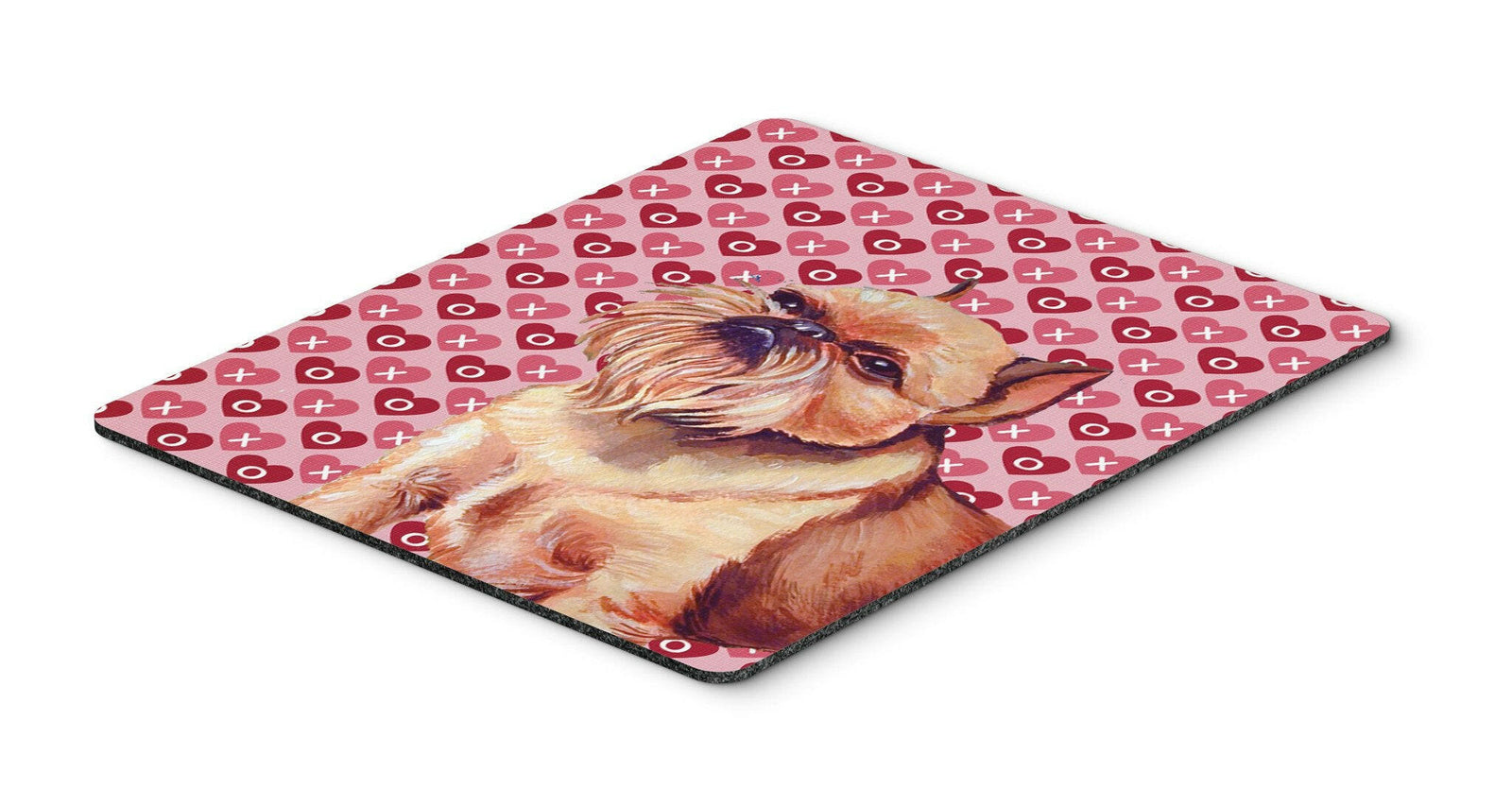 Brussels Griffon Hearts Love and Valentine's Day Mouse Pad, Hot Pad or Trivet by Caroline's Treasures