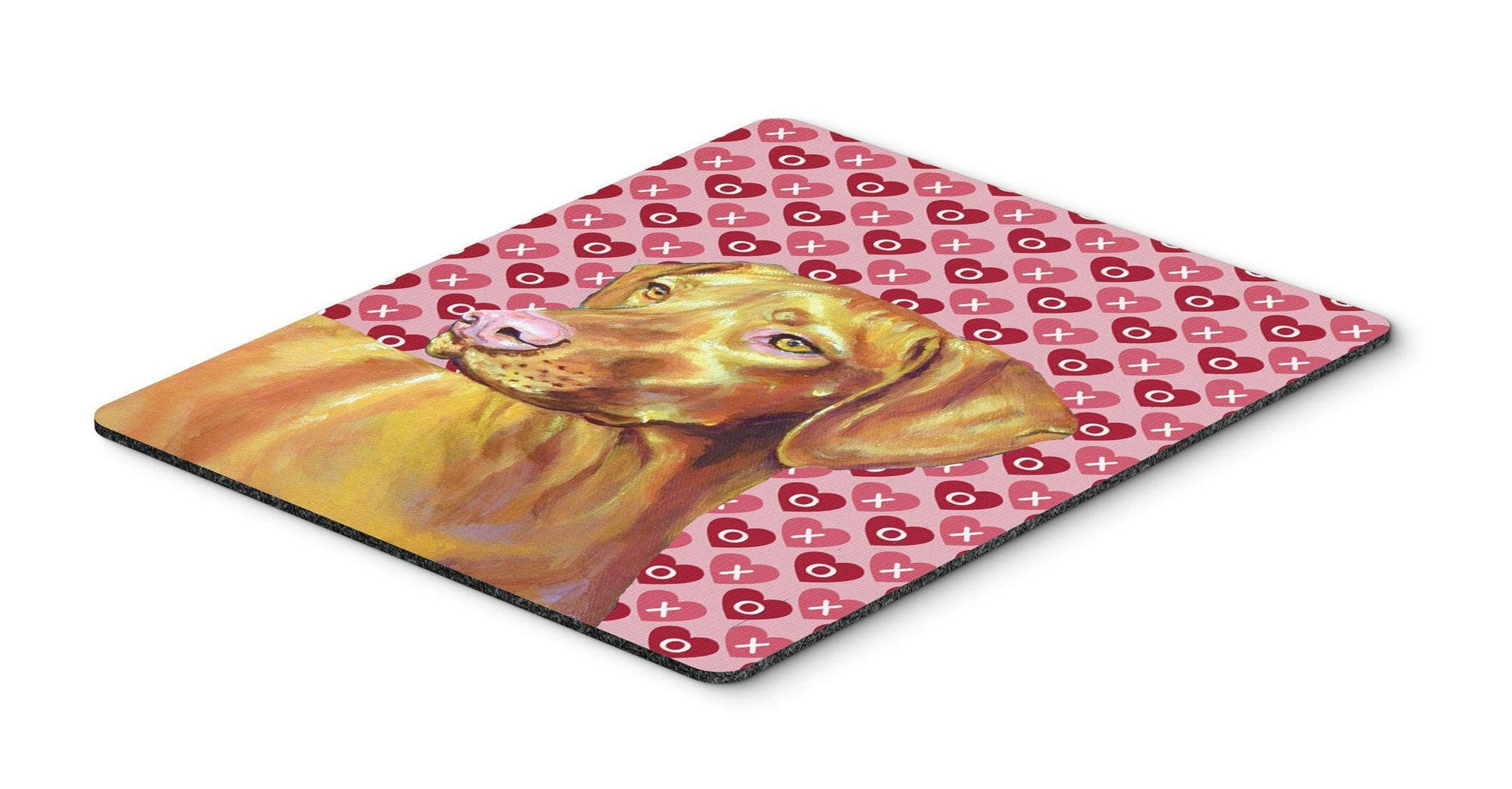 Vizsla Hearts Love and Valentine's Day Portrait Mouse Pad, Hot Pad or Trivet by Caroline's Treasures