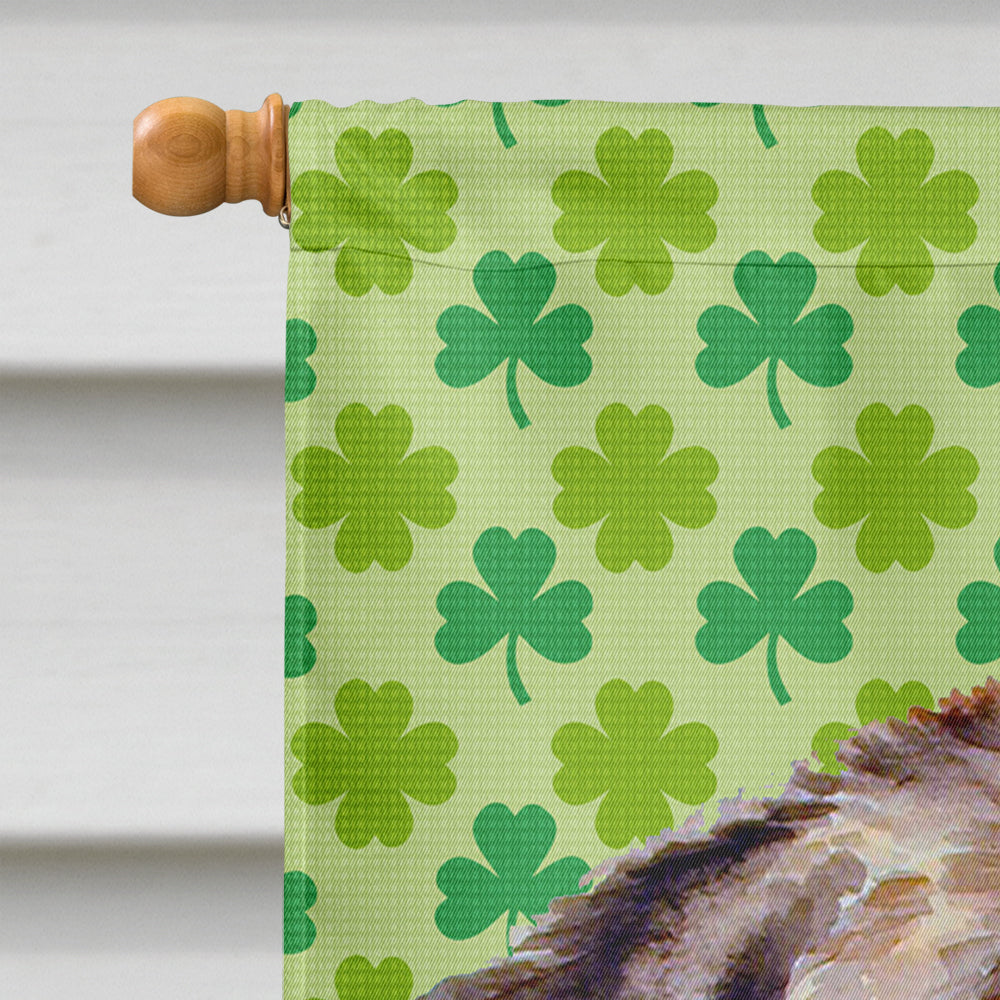 Newfoundland St. Patrick's Day Shamrock Portrait Flag Canvas House Size  the-store.com.