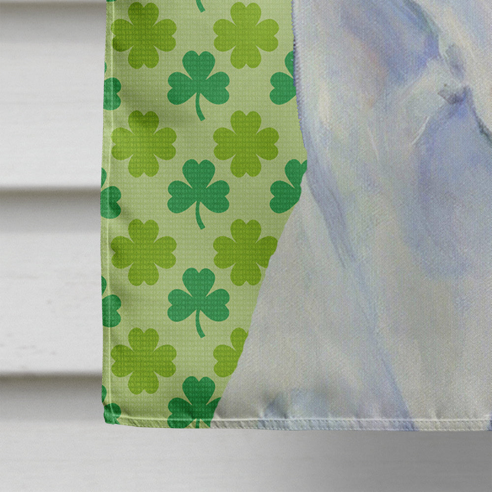 Great Dane St. Patrick's Day Shamrock Portrait Flag Canvas House Size  the-store.com.