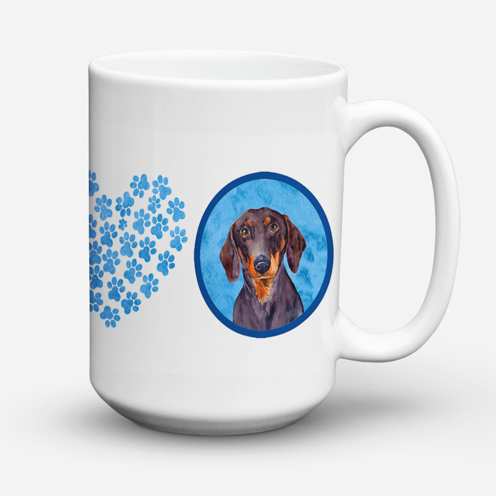 Dachshund  Dishwasher Safe Microwavable Ceramic Coffee Mug 15 ounce  the-store.com.