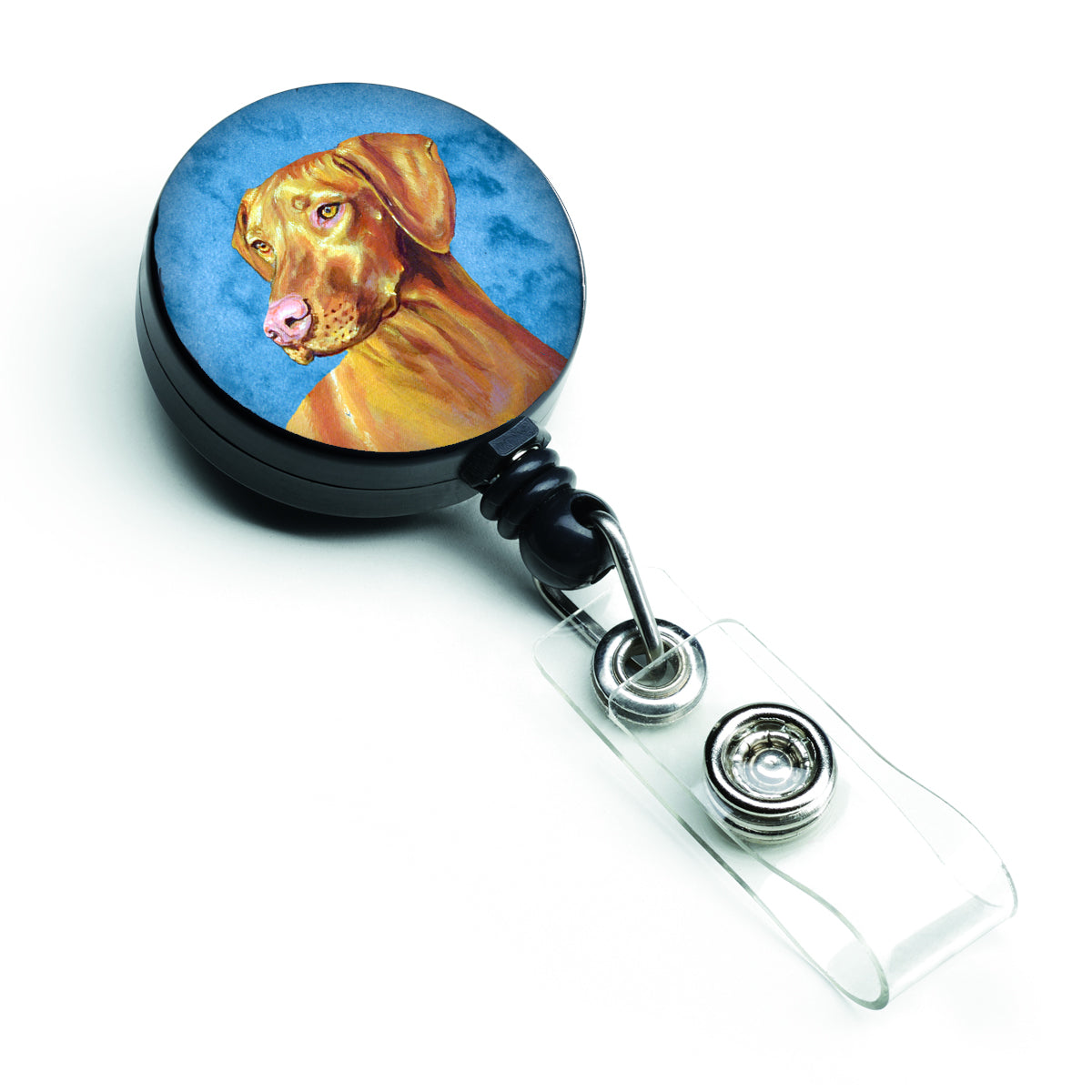 Blue Vizsla Retractable Badge Reel LH9370BUBR  the-store.com.