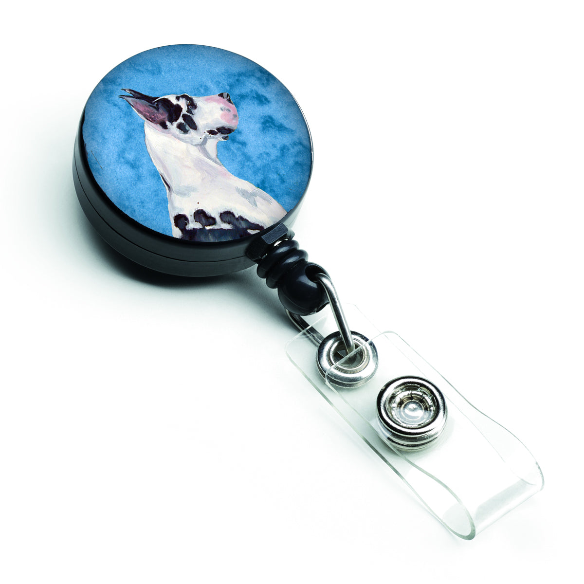 Blue Great Dane Retractable Badge Reel LH9371BUBR  the-store.com.