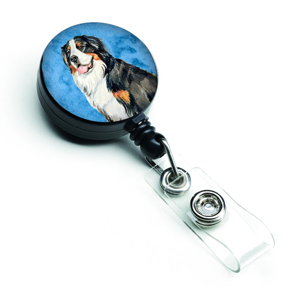 Blue Bernese Mountain Dog Retractable Badge Reel LH9379BUBR  the-store.com.