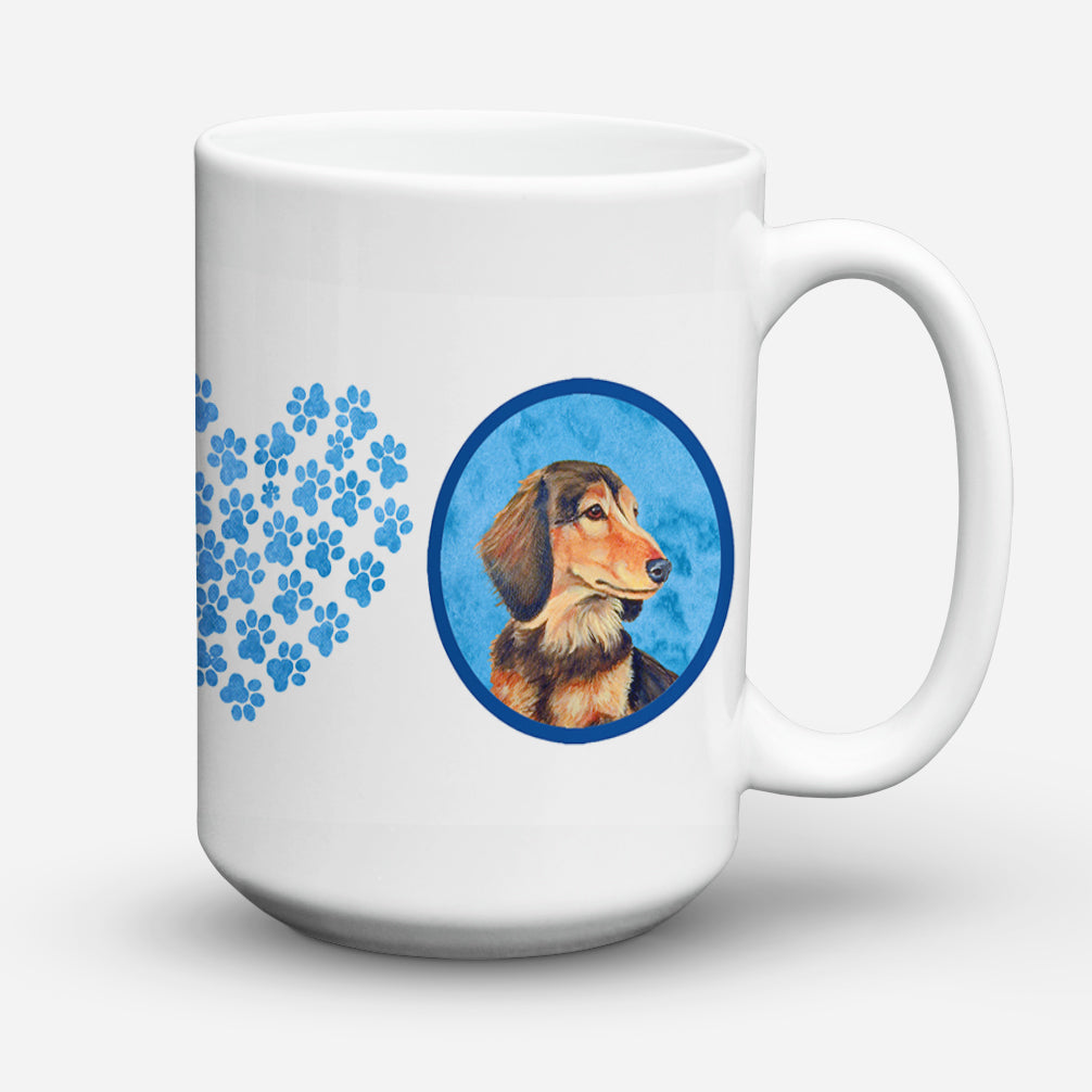 Dachshund  Dishwasher Safe Microwavable Ceramic Coffee Mug 15 ounce  the-store.com.