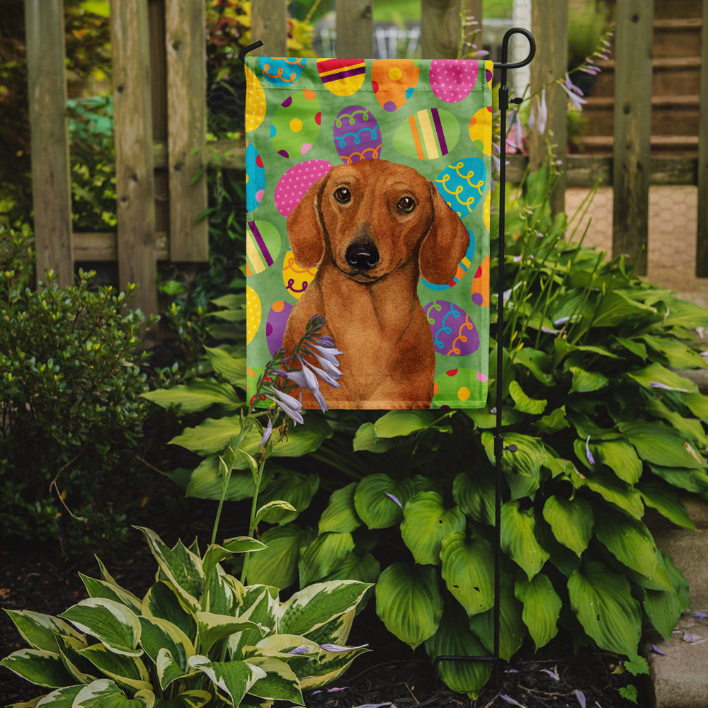 Dachshund Easter Eggtravaganza Flag Garden Size  the-store.com.