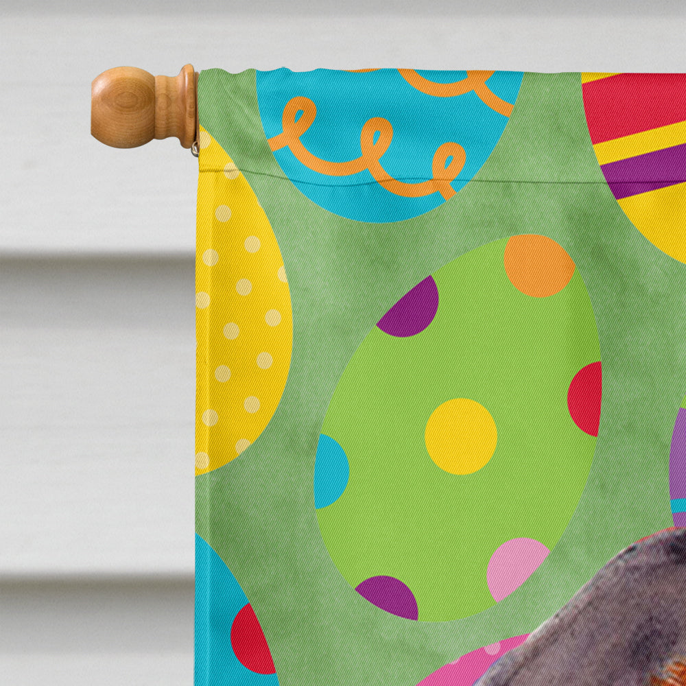 Dachshund Easter Eggtravaganza Flag Canvas House Size  the-store.com.