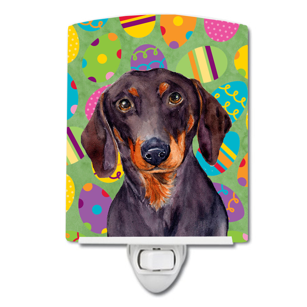 Dachshund Easter Eggtravaganza Ceramic Night Light LH9403CNL - the-store.com