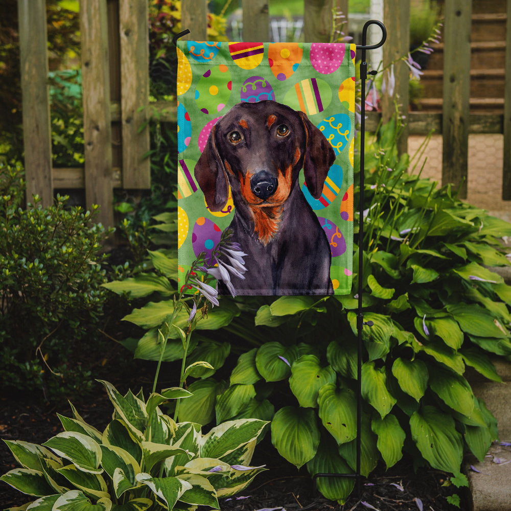 Dachshund Easter Eggtravaganza Flag Garden Size  the-store.com.