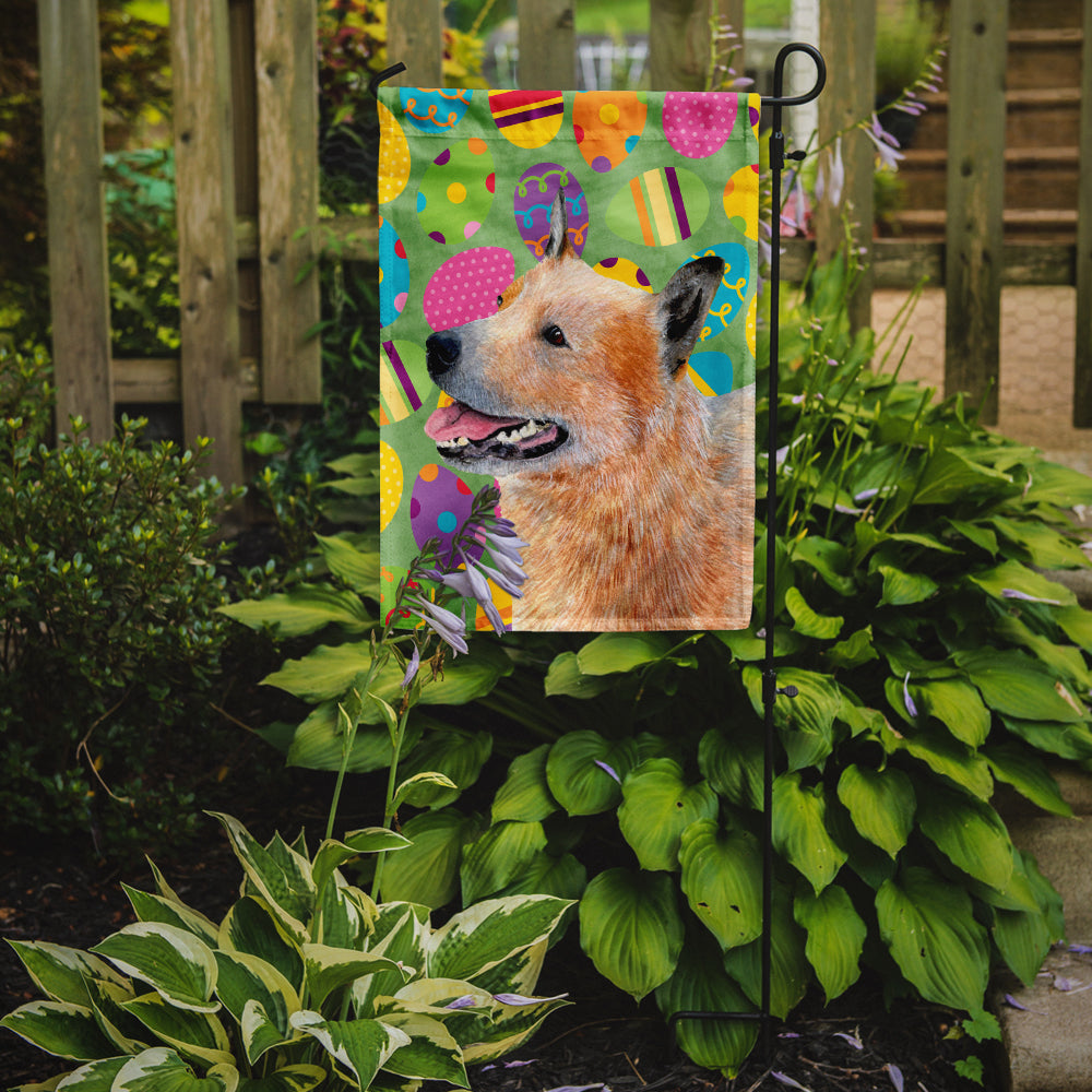 Australian Cattle Dog Easter Eggtravaganza Flag Garden Size  the-store.com.