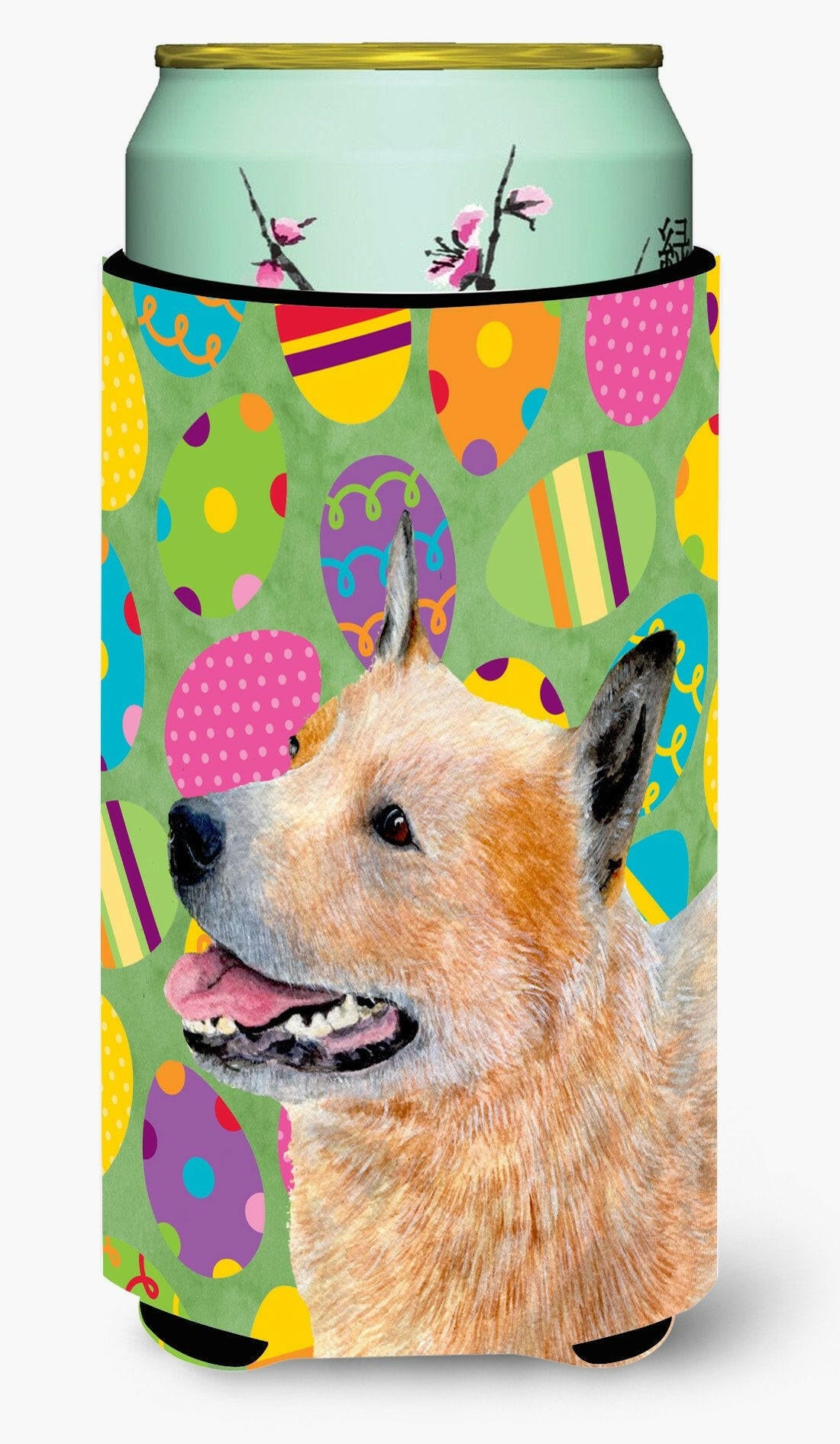 Australian Cattle Dog Easter Eggtravaganza  Tall Boy Beverage Insulator Beverage Insulator Hugger by Caroline&#39;s Treasures