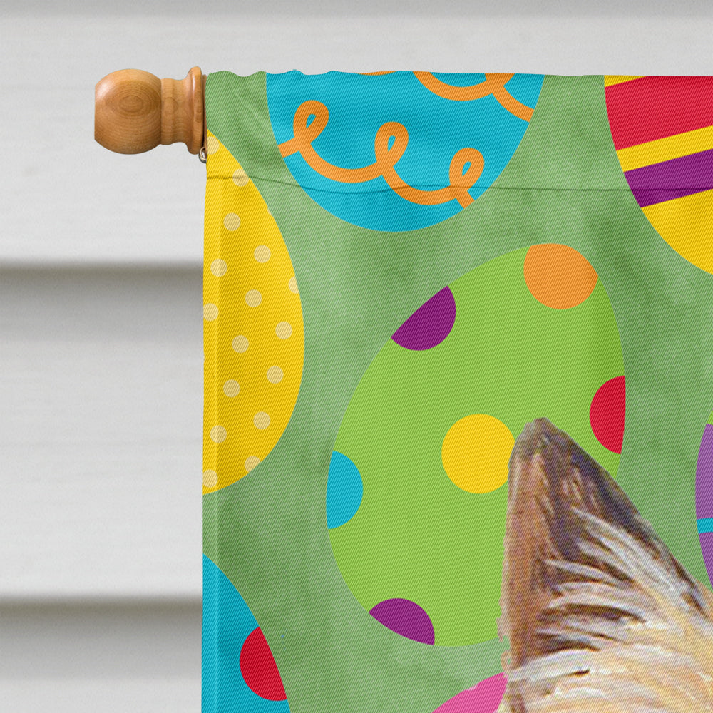 Cairn Terrier Easter Eggtravaganza Flag Canvas House Size  the-store.com.