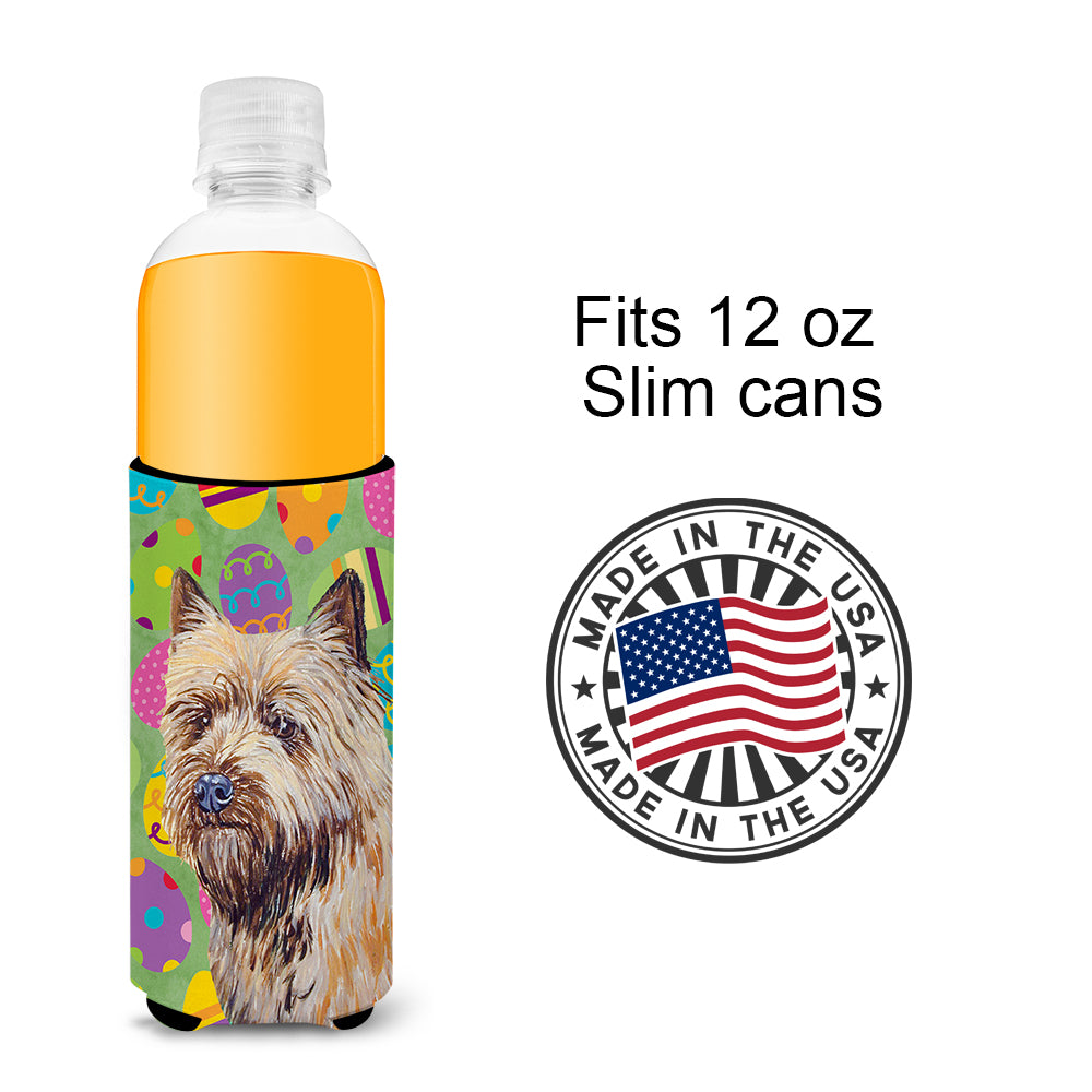 Cairn Terrier Easter Eggtravaganza Ultra Beverage Insulators for slim cans LH9410MUK.