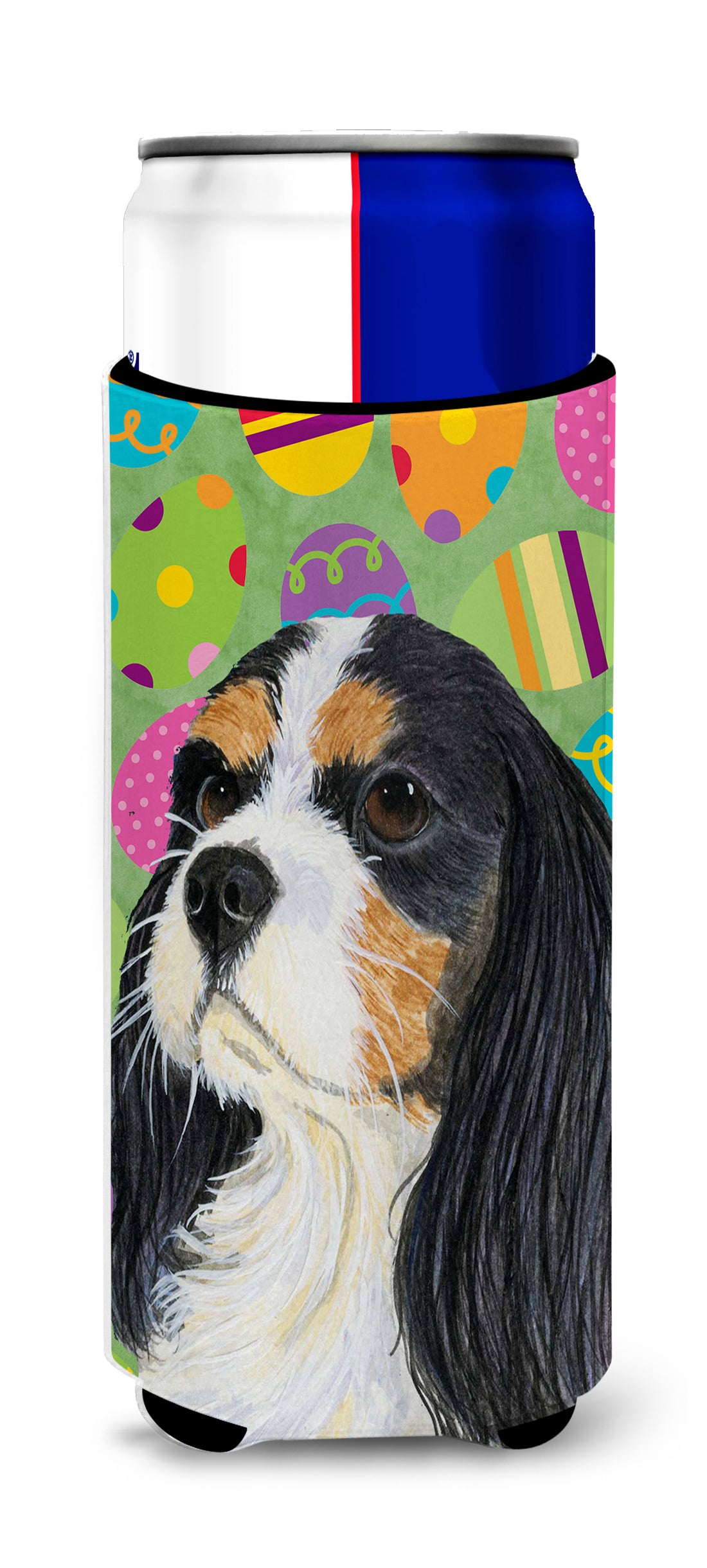 Cavalier Spaniel Easter Eggtravaganza Ultra Beverage Insulators for slim cans LH9414MUK.