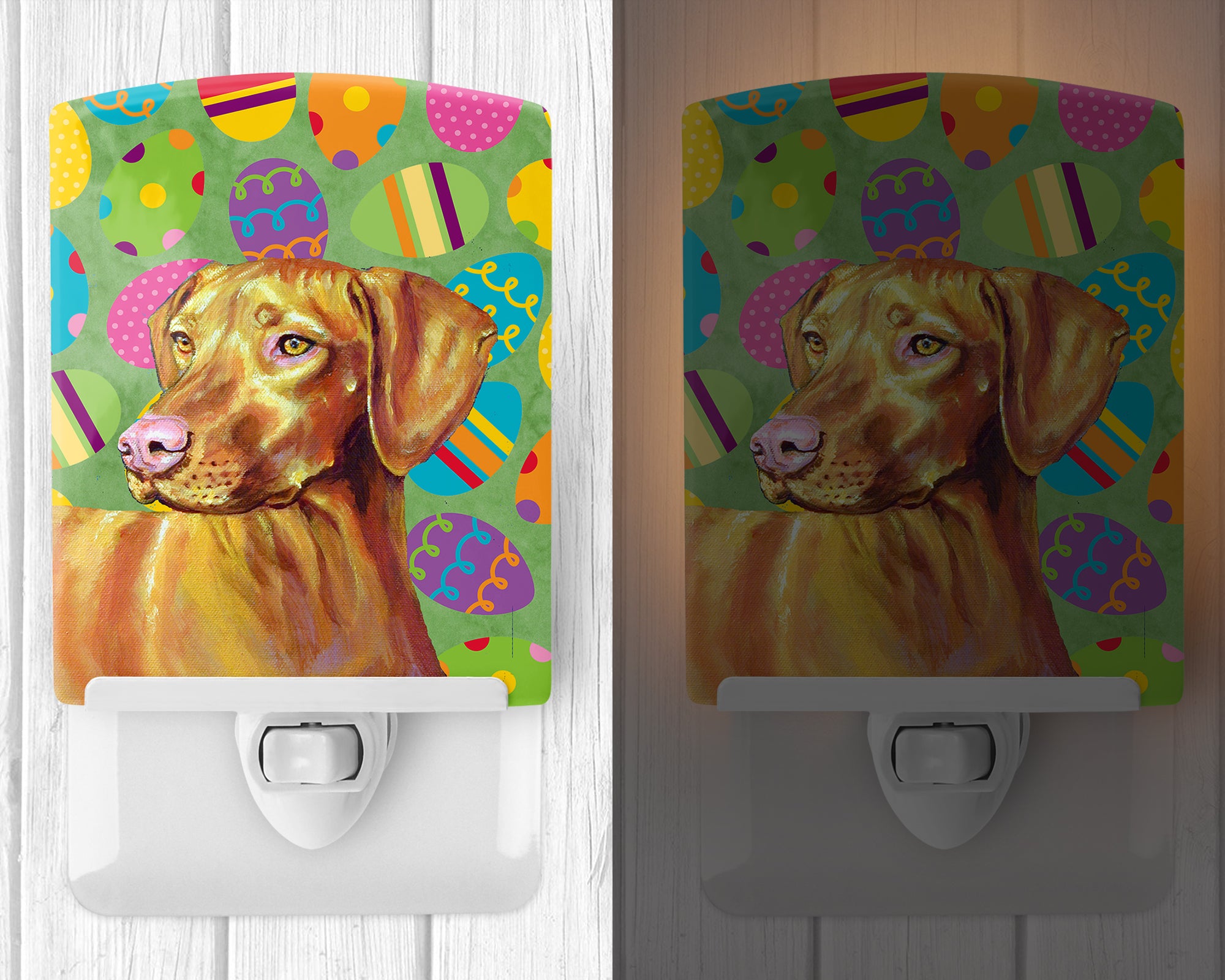 Vizsla Easter Eggtravaganza Ceramic Night Light LH9415CNL - the-store.com