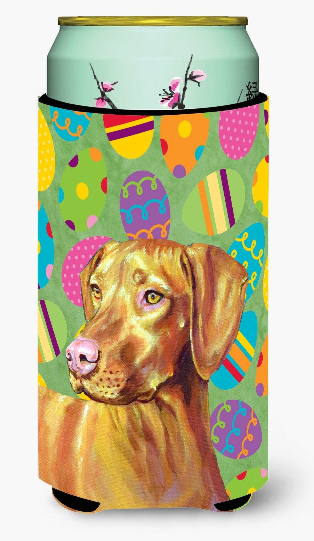 Vizsla Easter Eggtravaganza  Tall Boy Beverage Insulator Beverage Insulator Hugger by Caroline's Treasures