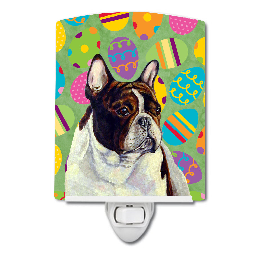 French Bulldog Easter Eggtravaganza Ceramic Night Light LH9427CNL - the-store.com