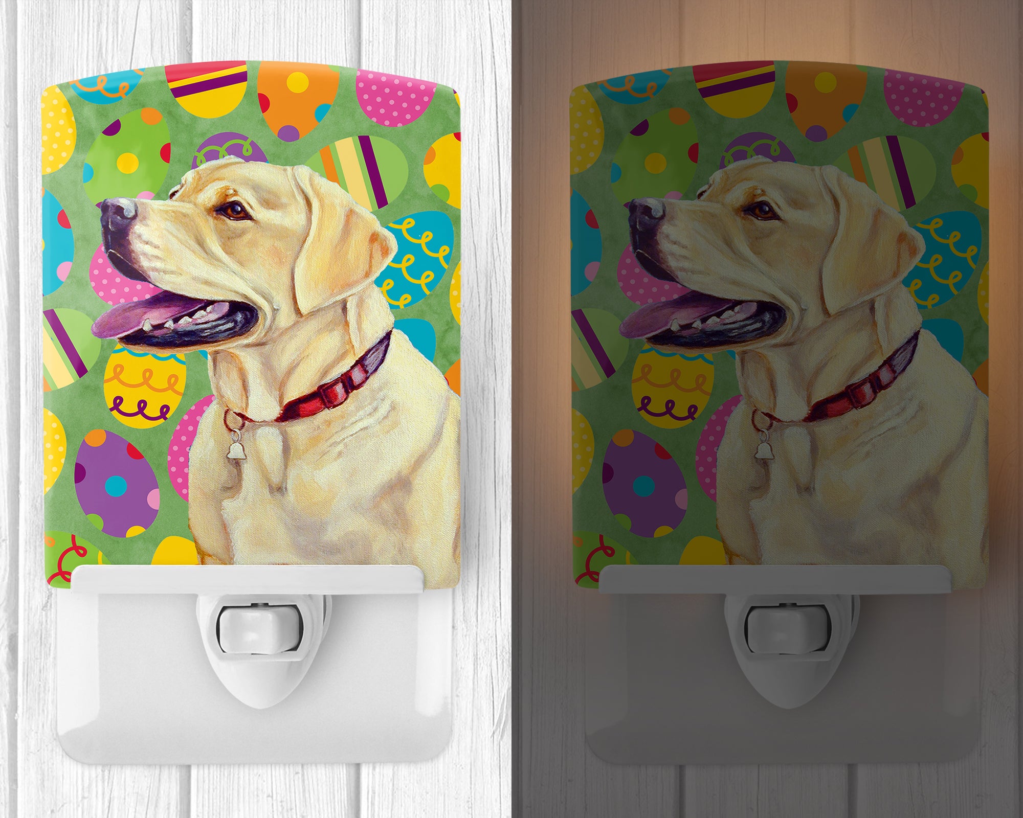 Labrador Easter Eggtravaganza Ceramic Night Light LH9428CNL - the-store.com