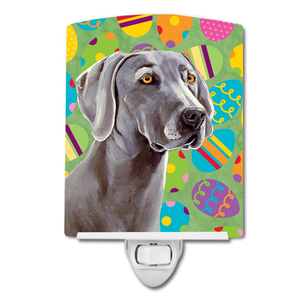 Weimaraner Easter Eggtravaganza Ceramic Night Light LH9431CNL - the-store.com