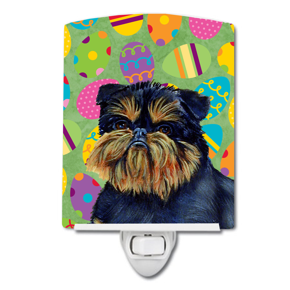 Brussels Griffon Easter Eggtravaganza Ceramic Night Light LH9433CNL - the-store.com