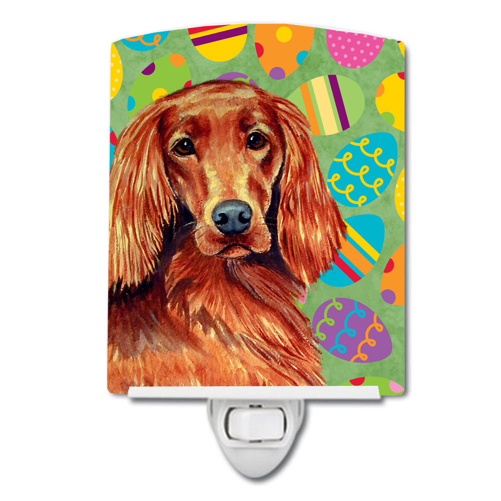 Irish Setter Easter Eggtravaganza Ceramic Night Light LH9434CNL - the-store.com