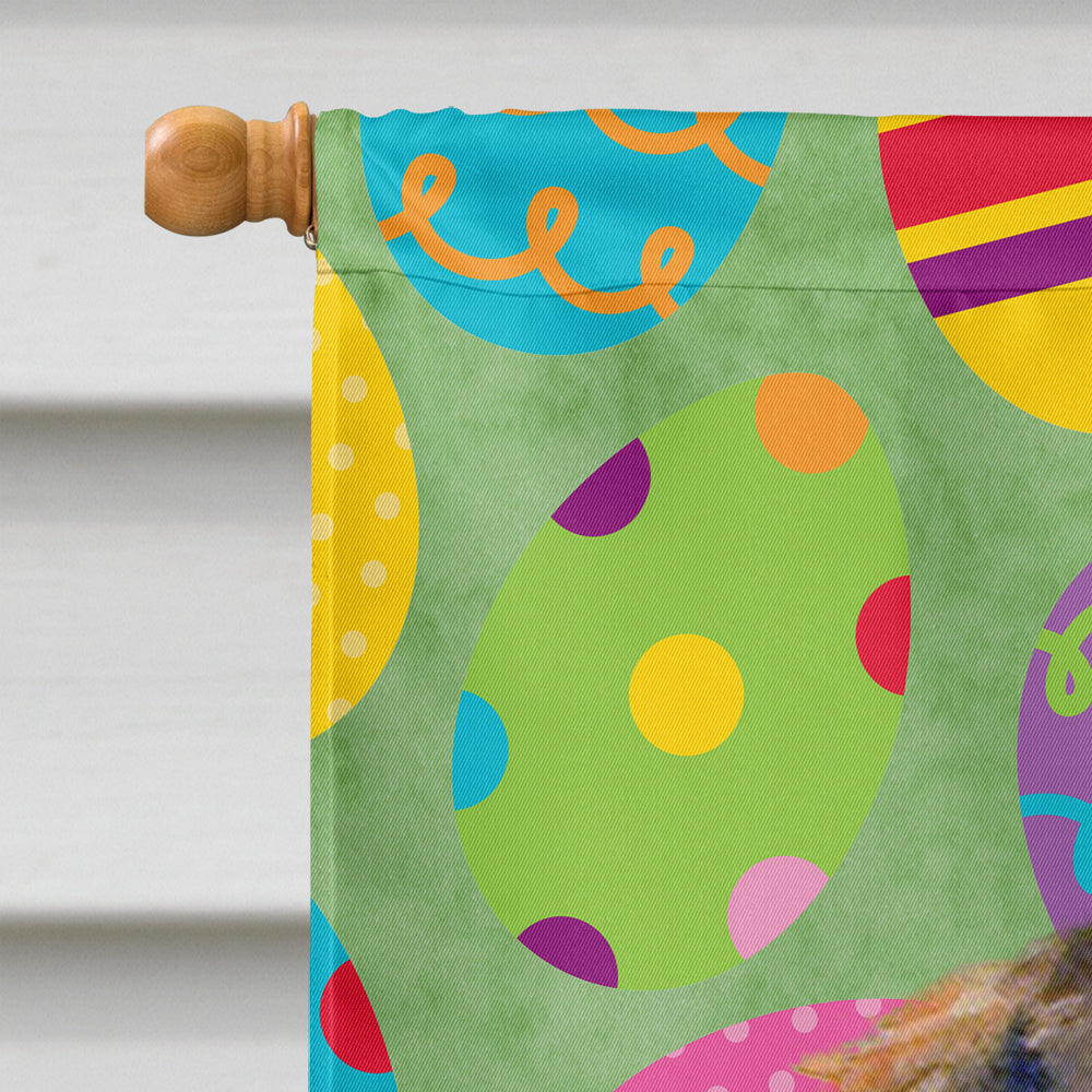 Dachshund Easter Eggtravaganza Flag Canvas House Size  the-store.com.