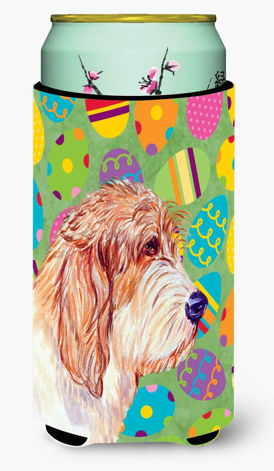 Petit Basset Griffon Vendeen Easter Eggtravaganza  Tall Boy Beverage Insulator Beverage Insulator Hugger by Caroline's Treasures