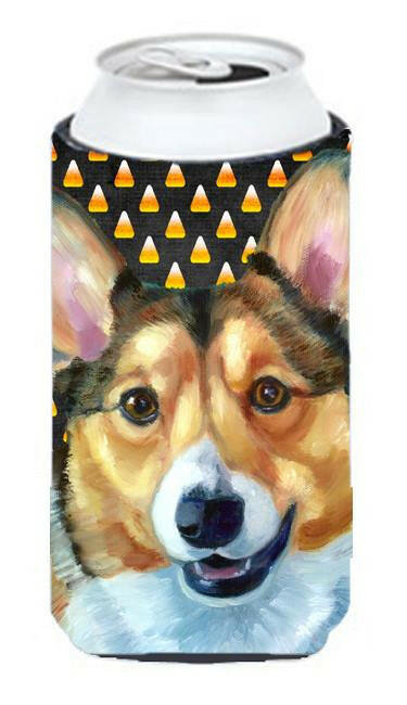 Corgi Candy Corn Halloween Tall Boy Beverage Insulator Hugger LH9553TBC by Caroline's Treasures