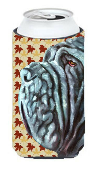 Neapolitan Mastiff Fall Leaves Tall Boy Beverage Insulator Hugger LH9554TBC by Caroline's Treasures