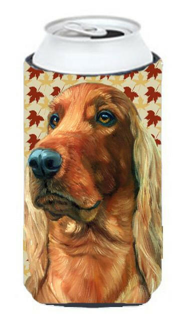 Irish Setter Fall Leaves Tall Boy Beverage Insulator Hugger LH9555TBC by Caroline's Treasures