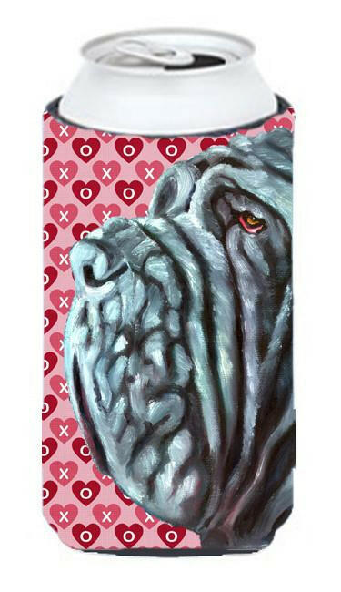 Neapolitan Mastiff Hearts Love and Valentine&#39;s Day Tall Boy Beverage Insulator Hugger LH9561TBC by Caroline&#39;s Treasures