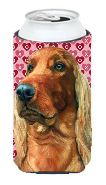 Irish Setter Hearts Love and Valentine's Day Tall Boy Beverage Insulator Hugger LH9562TBC by Caroline's Treasures