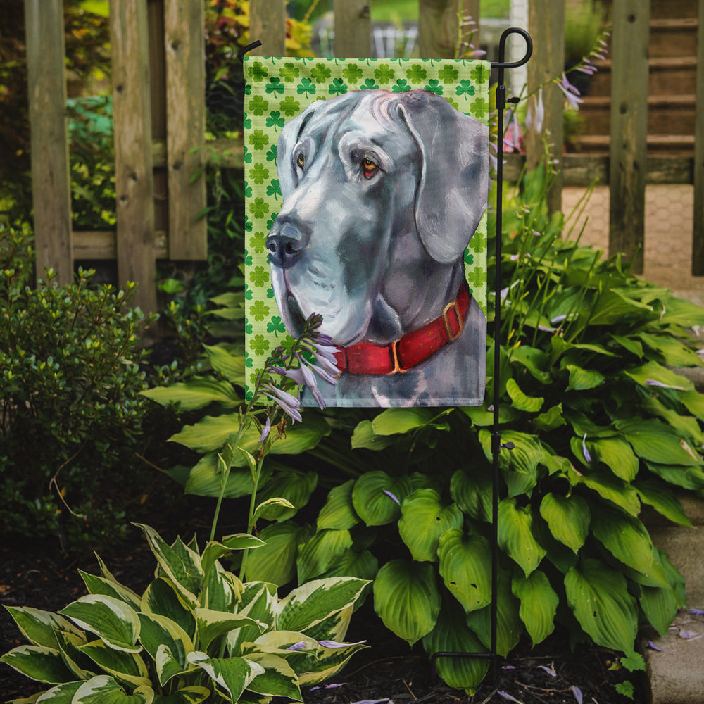 Great Dane St. Patrick's Day Shamrock Flag Garden Size LH9570GF  the-store.com.