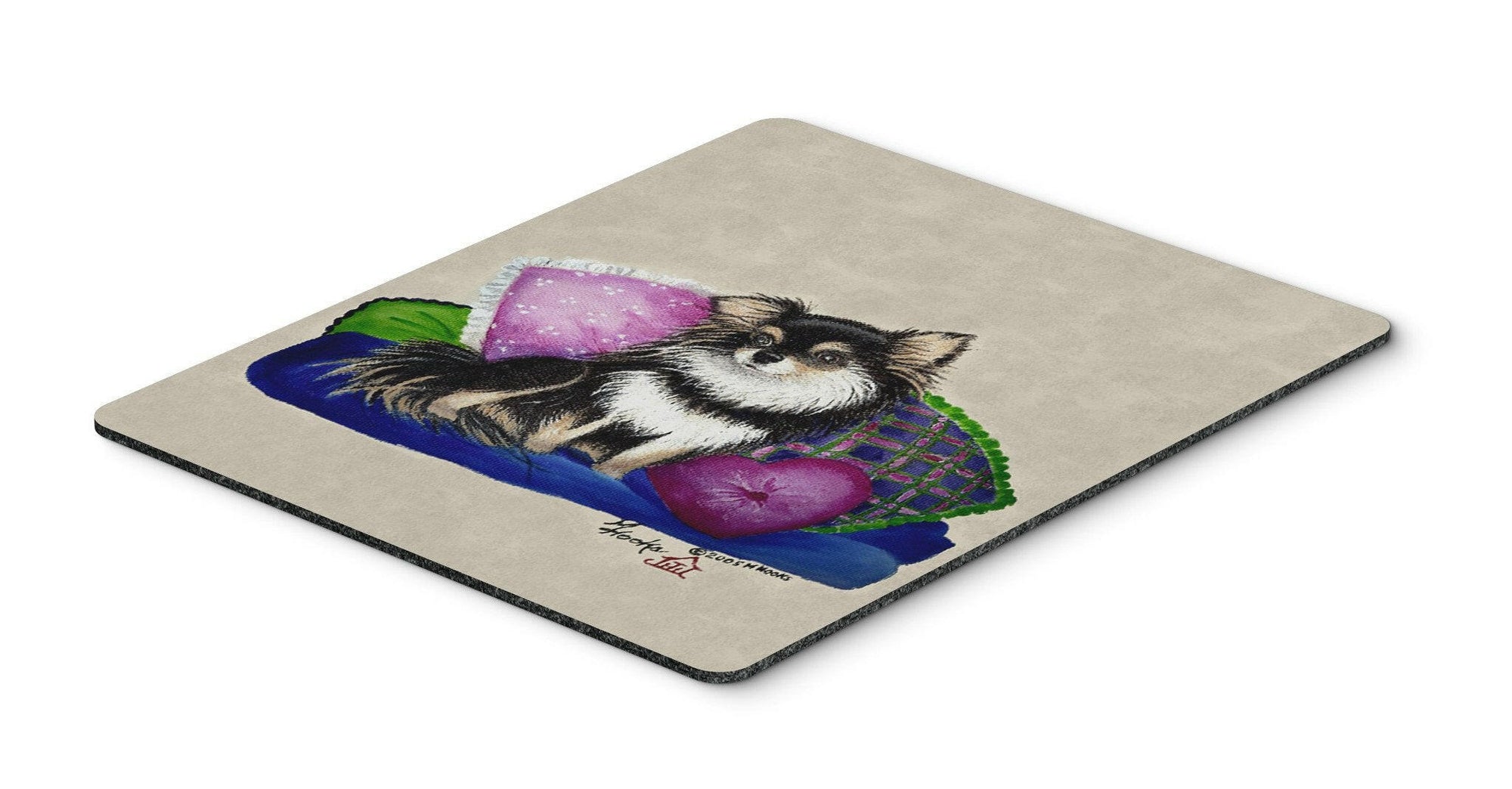 Chihuahua on their couch Mouse Pad, Hot Pad or Trivet MH1012MP by Caroline's Treasures