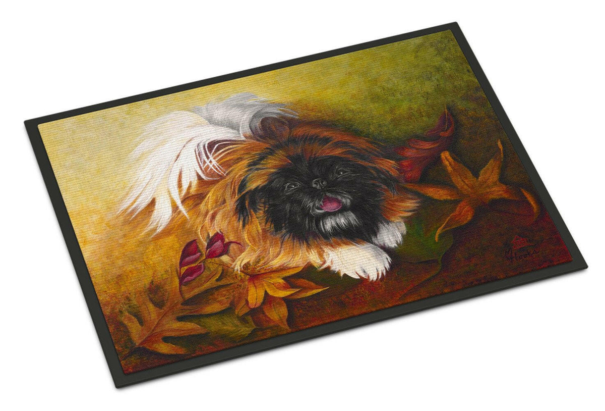 Pekingese Boogie Indoor or Outdoor Mat 24x36 MH1046JMAT - the-store.com