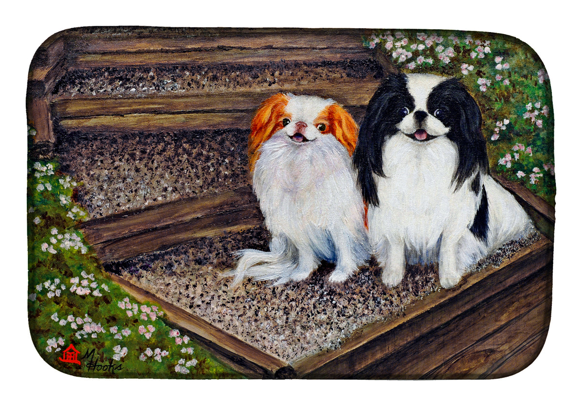 Japanese Chin Daddy&#39;s Girls Dish Drying Mat MH1047DDM  the-store.com.
