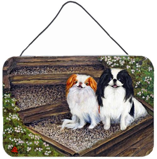 Japanese Chin Daddy&#39;s Girls Wall or Door Hanging Prints MH1047DS812 by Caroline&#39;s Treasures