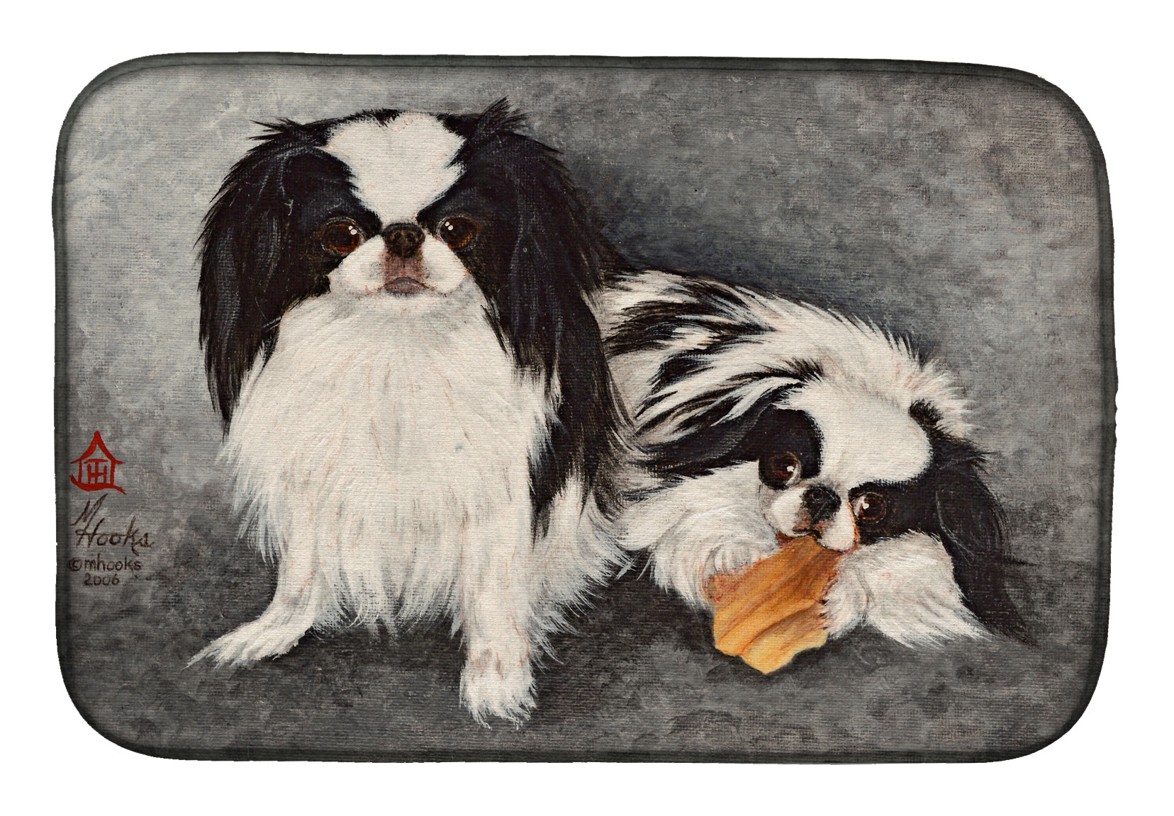 Japanese Chin Impress Dish Drying Mat MH1050DDM  the-store.com.