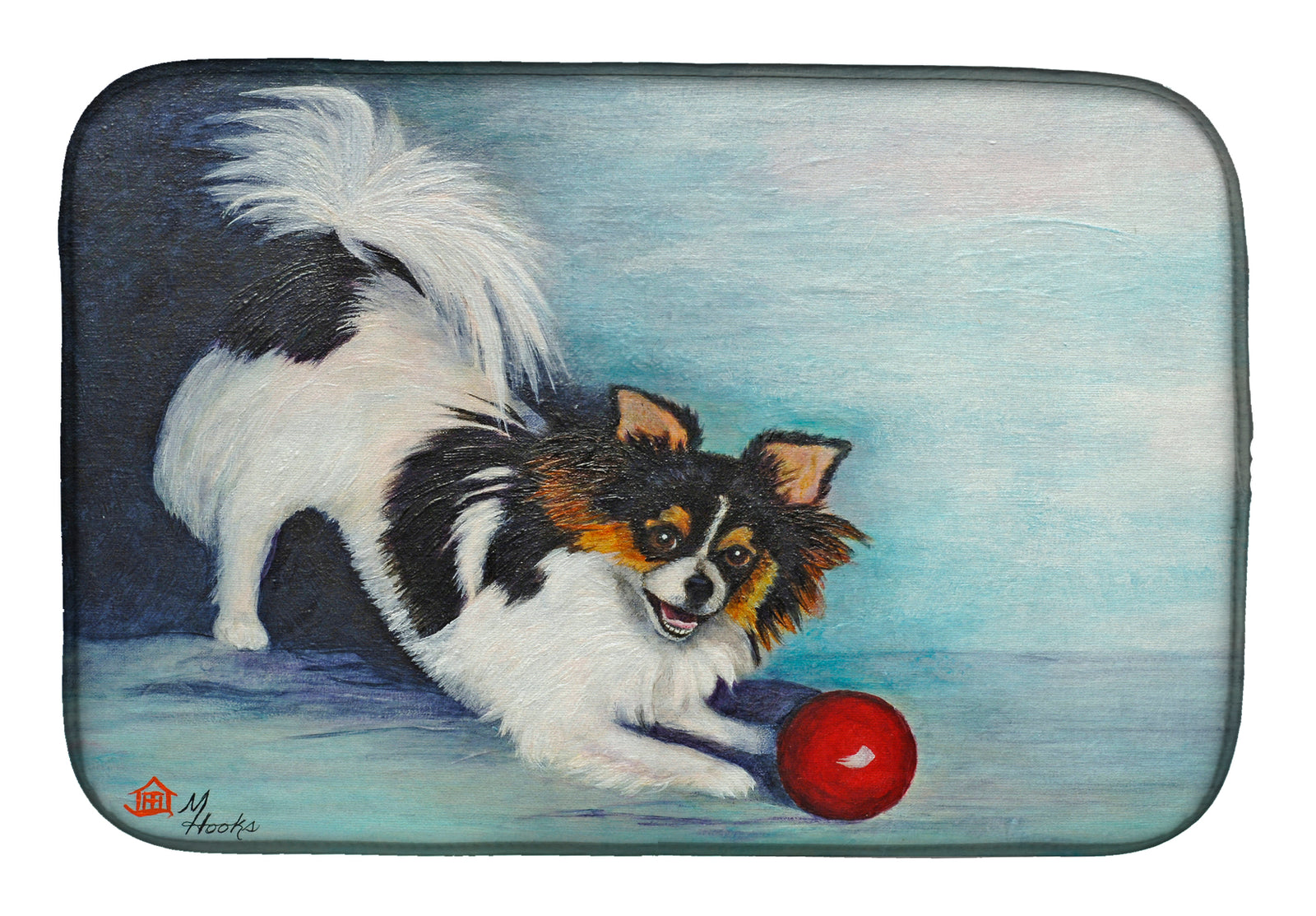 Papillon Play Ball Dish Drying Mat MH1054DDM  the-store.com.