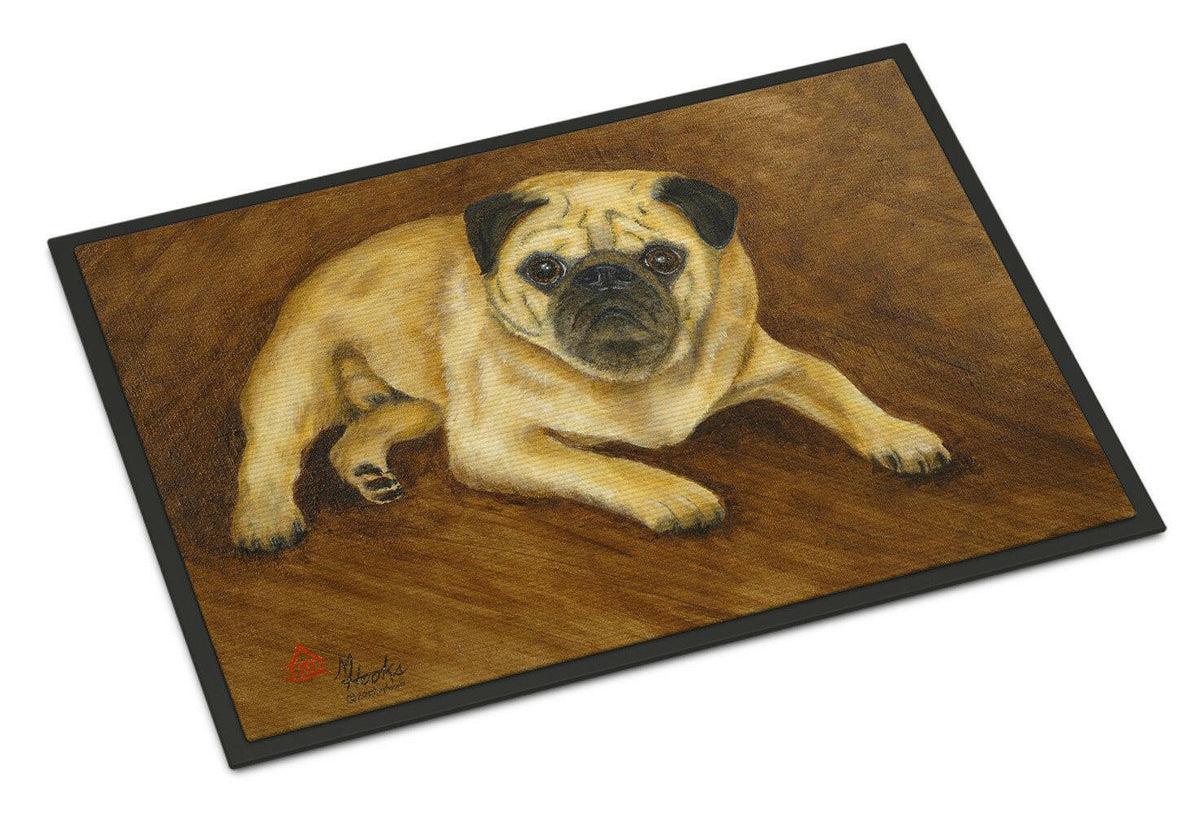 Fawn Pug Roscoe Indoor or Outdoor Mat 24x36 MH1062JMAT - the-store.com