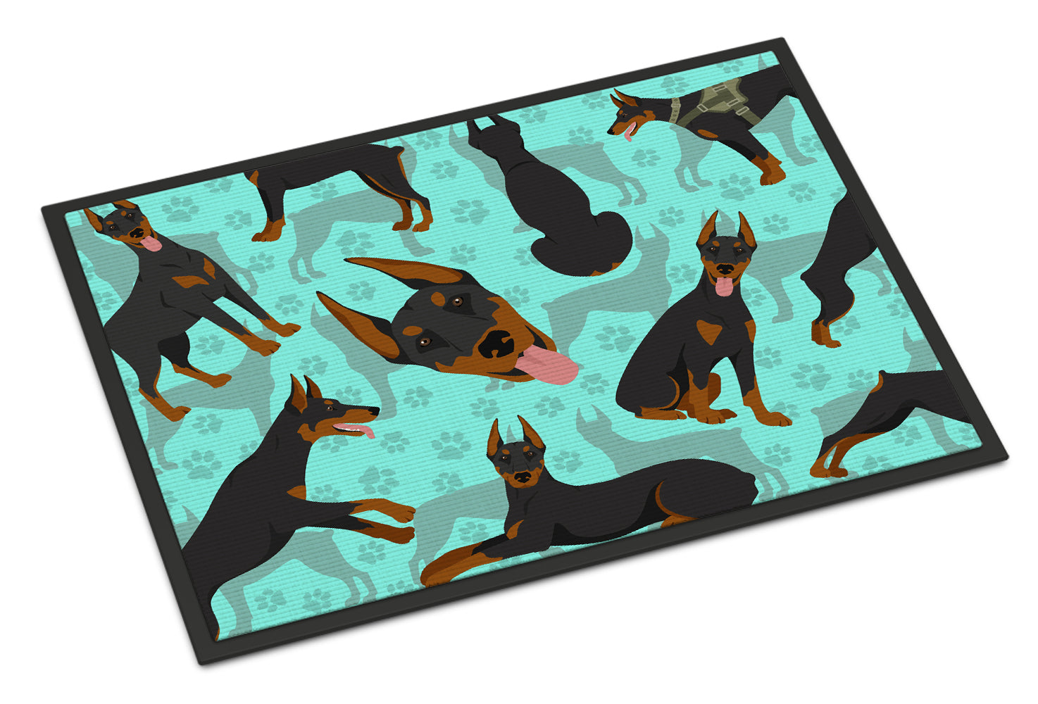 Buy this Doberman Pinscher Indoor or Outdoor Mat 24x36