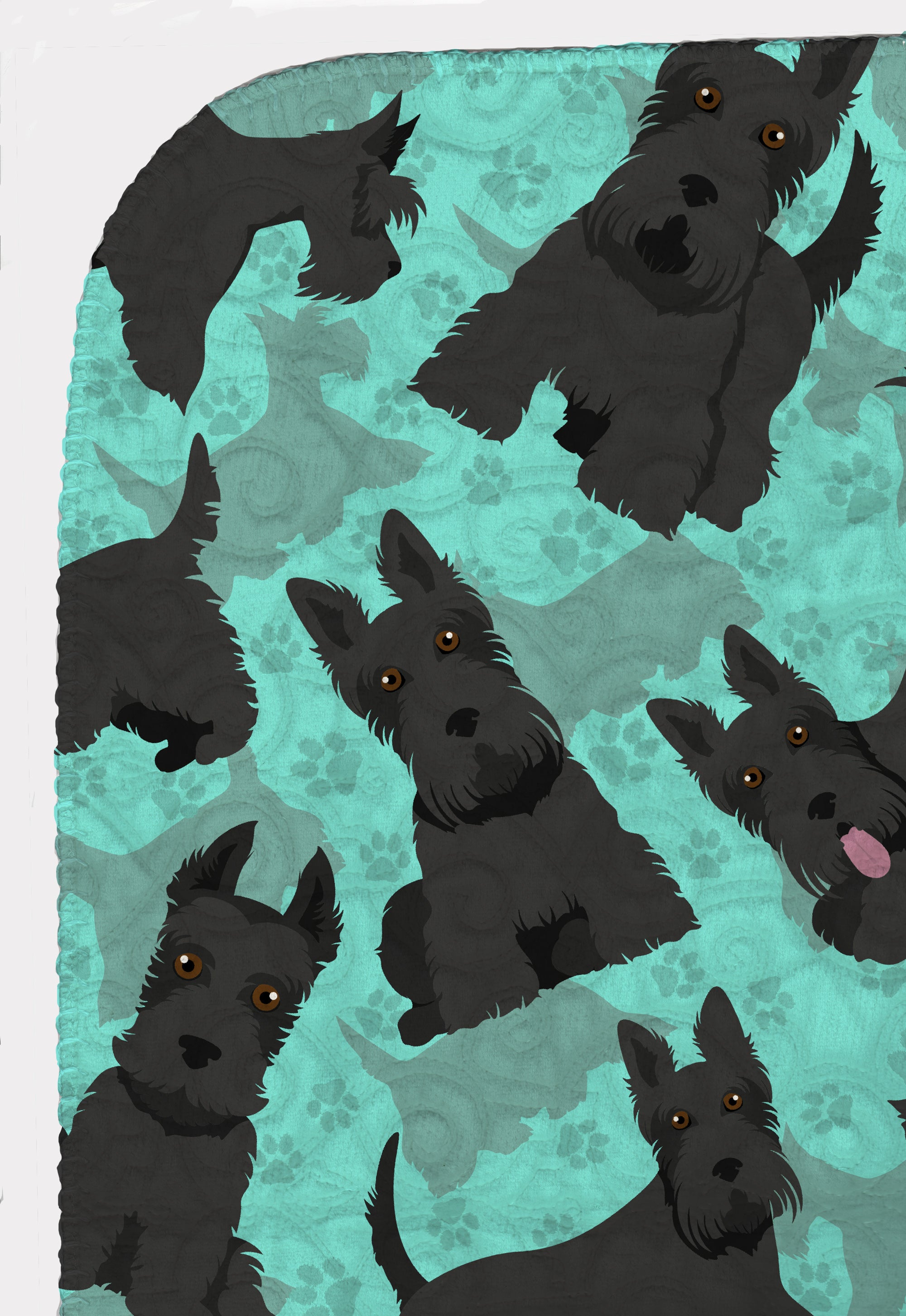 Scottish Terrier Quilted Blanket 50x60 - the-store.com