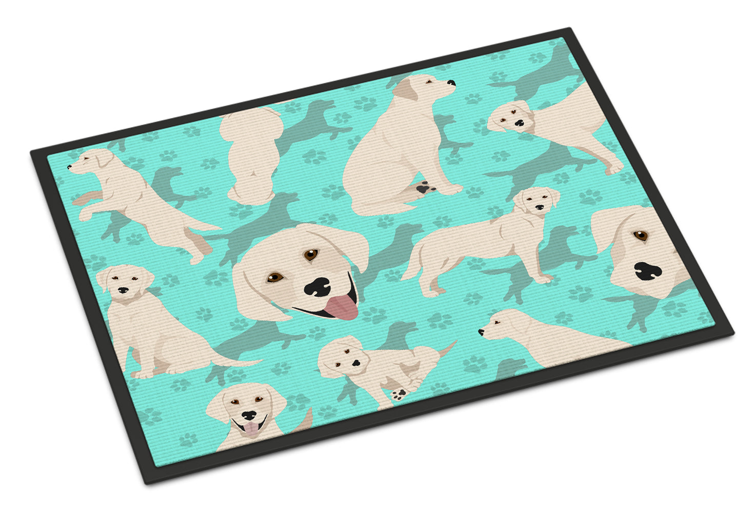 Buy this White Cream Labrador Retriever Indoor or Outdoor Mat 24x36