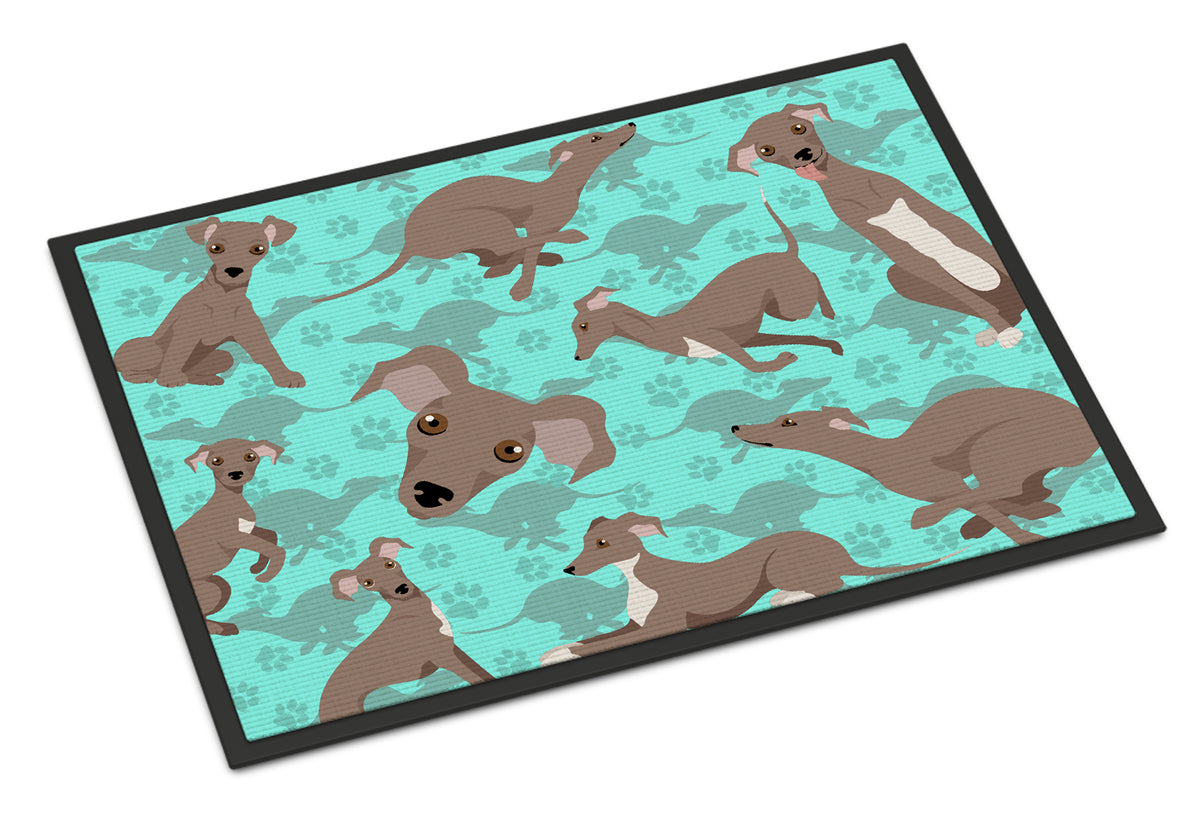 Buy this Fawn Italian Greyhound Indoor or Outdoor Mat 24x36